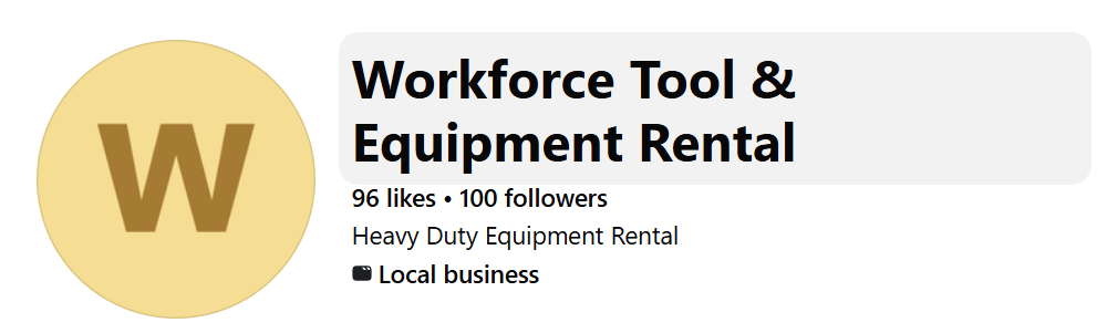 Workforce Tools Rental Workforce Tool and Equipment Rental | Construction & Trades in St. John ...